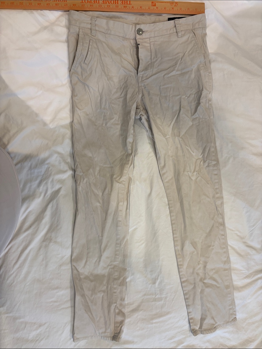 AllSaints Men's Chino Pants in Light Taupe